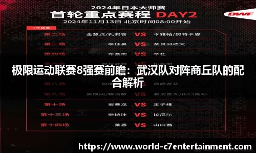 极限运动联赛8强赛前瞻:武汉队对阵商丘队的配合解析